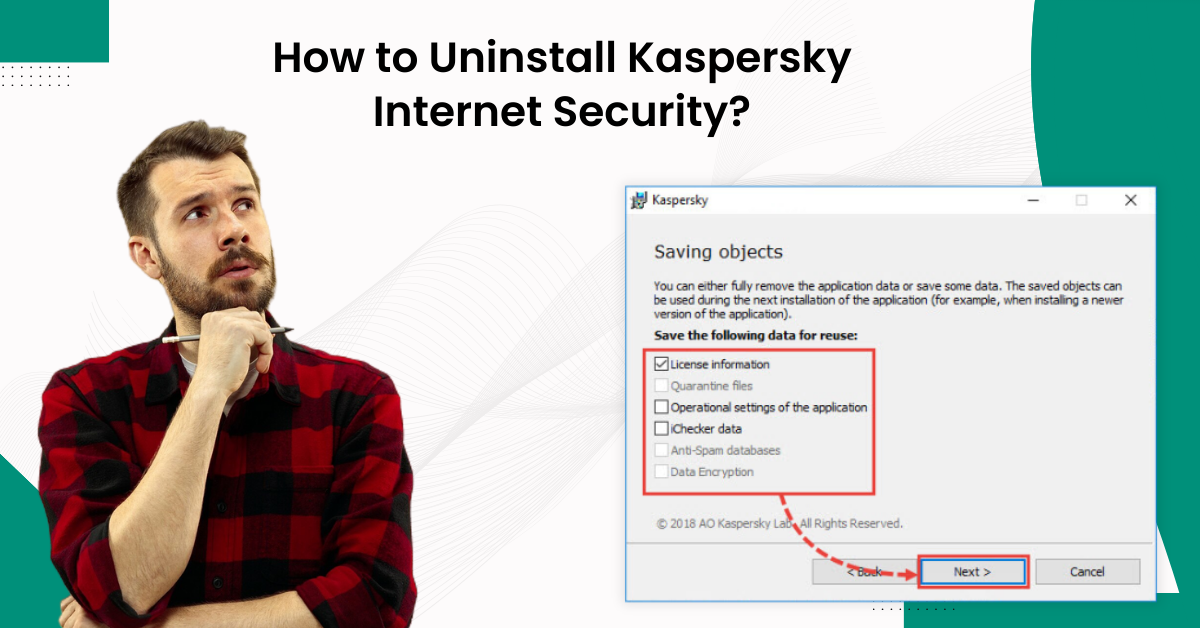 Uninstall Kaspersky Internet Security