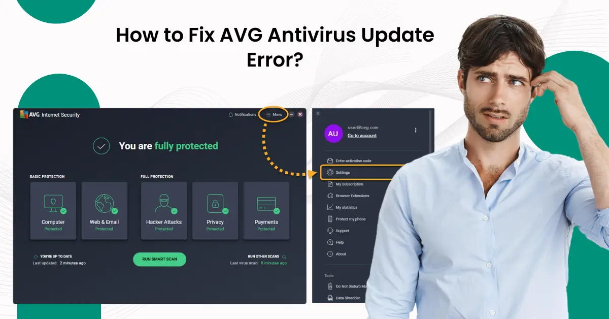 Fix AVG Antivirus Update Error