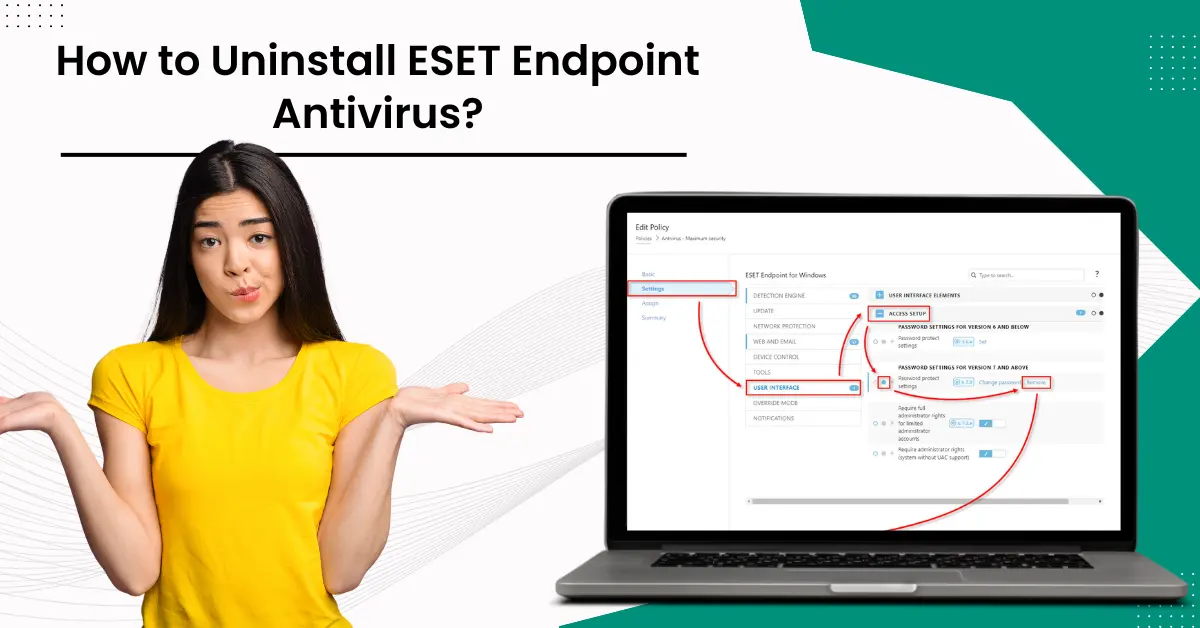 Uninstall ESET Endpoint Antivirus