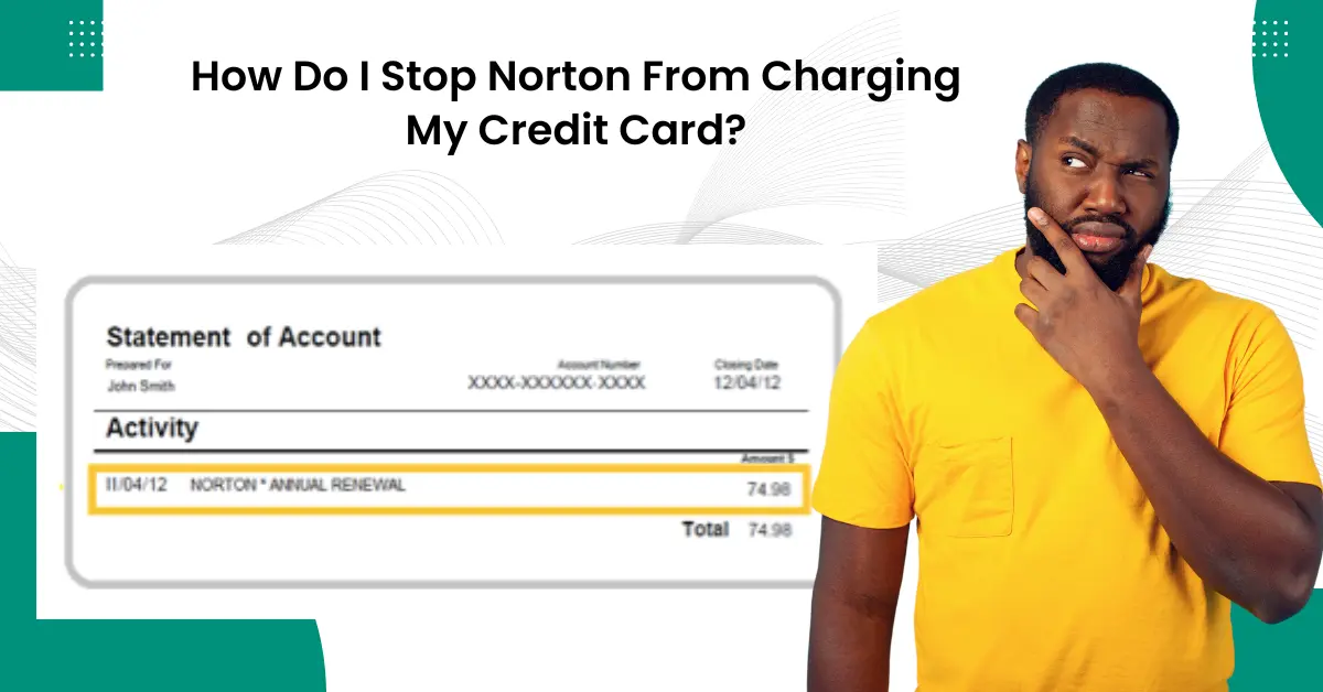 Norton from Charging My Credit Card