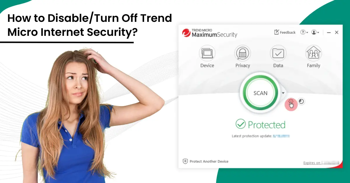 Disable/Turn Off Trend Micro Internet Security