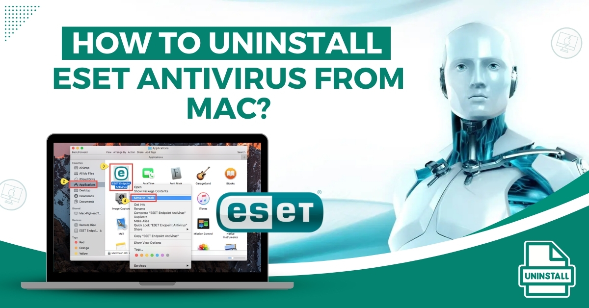 how to uninstall ESET antivirus, uninstalling ESET from Mac, uninstall ESET Antivirus from Mac, ESET Antivirus uninstallation