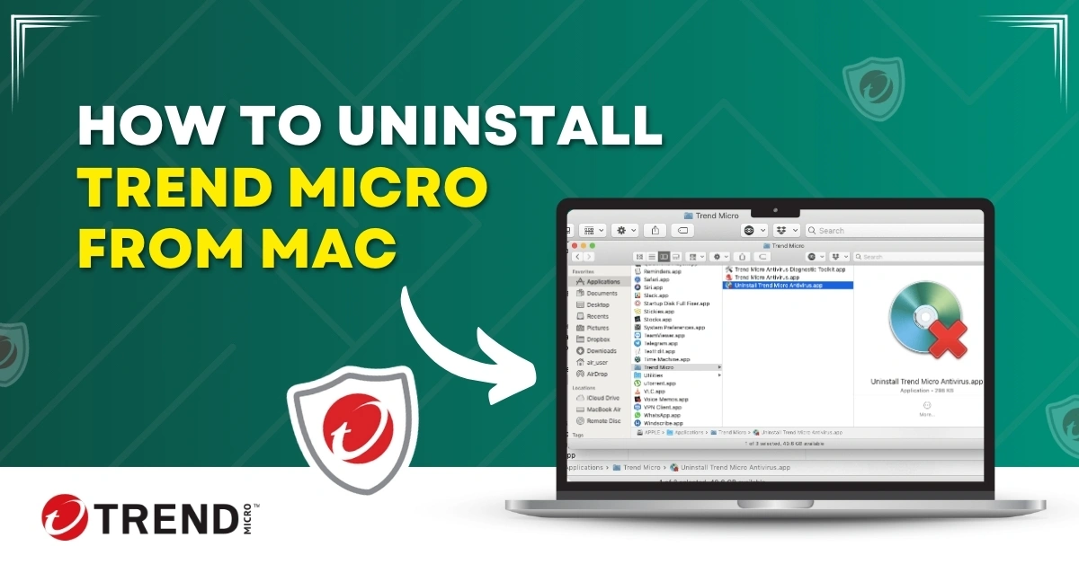 Uninstall Trend Micro From Mac