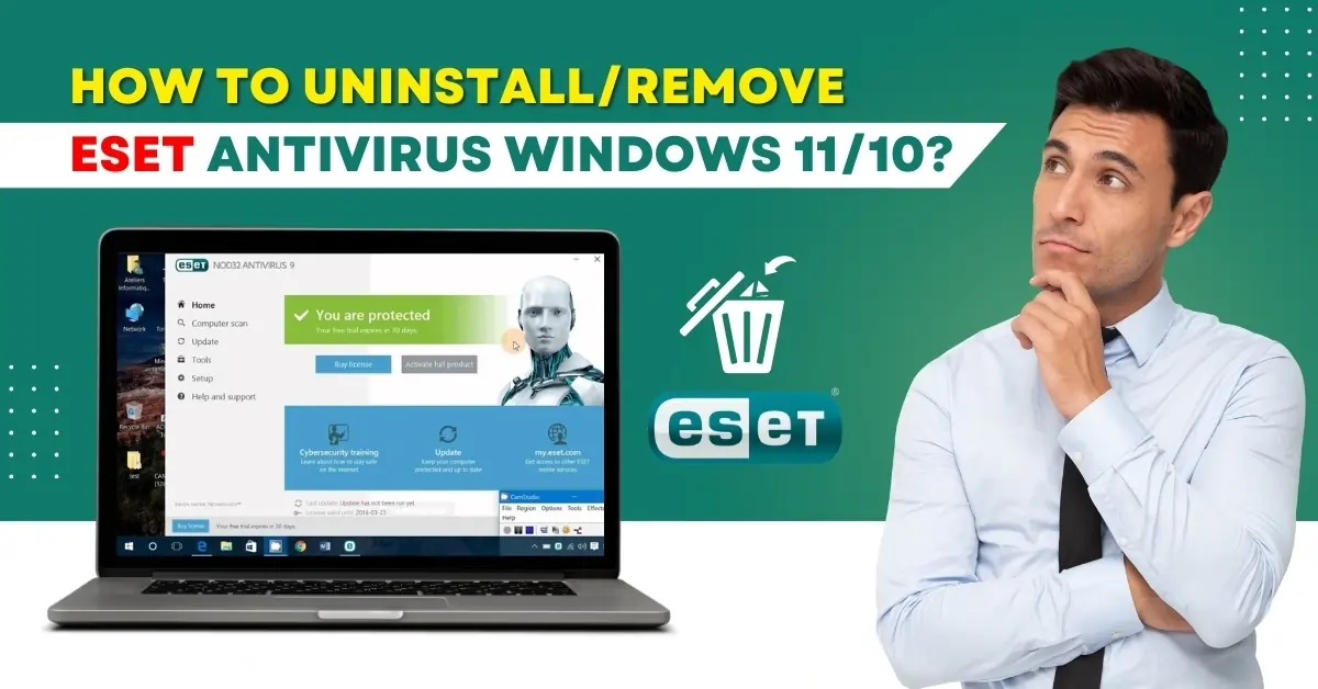 Uninstall/Remove ESET Antivirus Windows 11/10