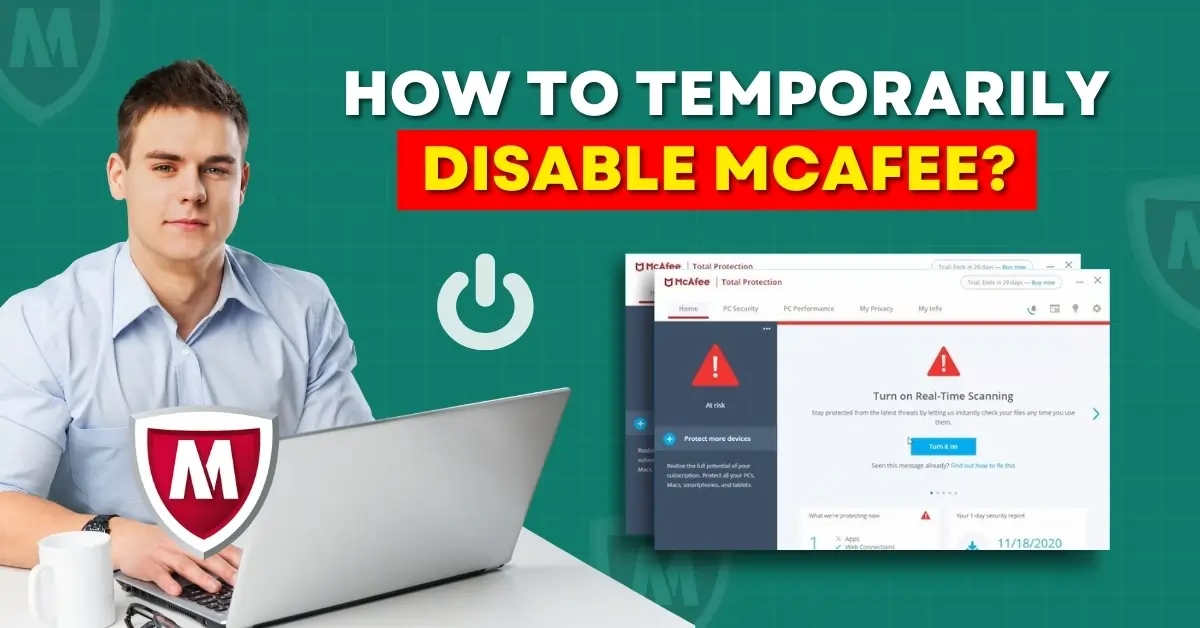 Temporarily Disable McAfee