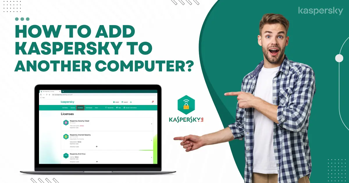 Kaspersky to Another Computer