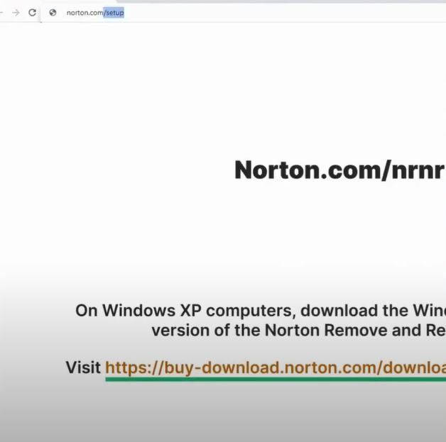 Download the Remove Norton and Install tool