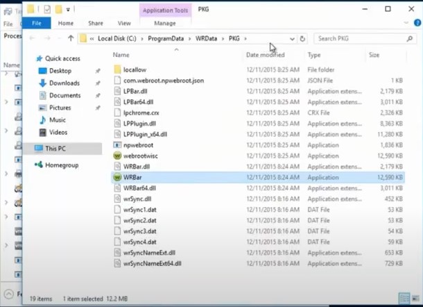 minimize the task manager window