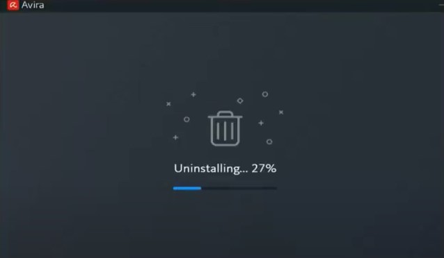 uninstallation process