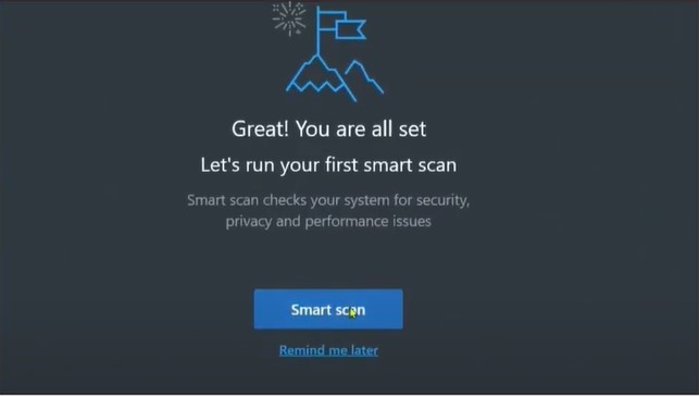 perform a Smart scan