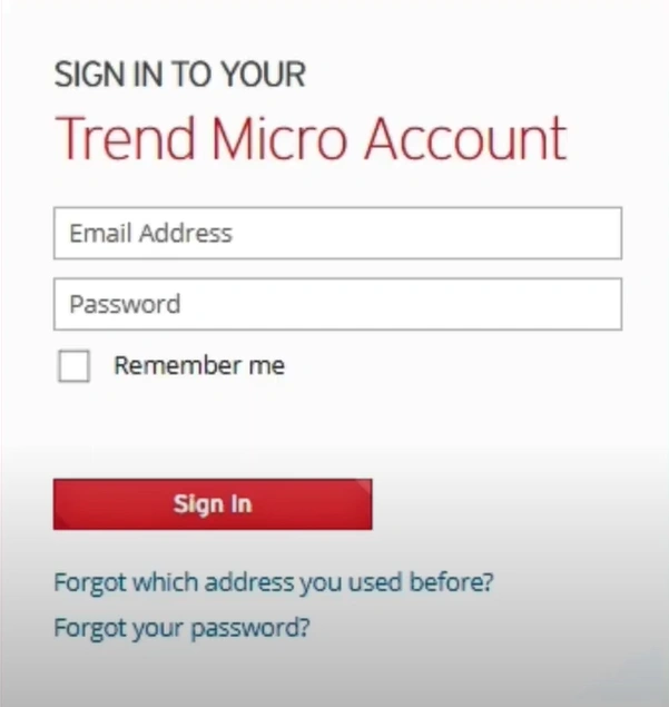 Enter your email ID and password