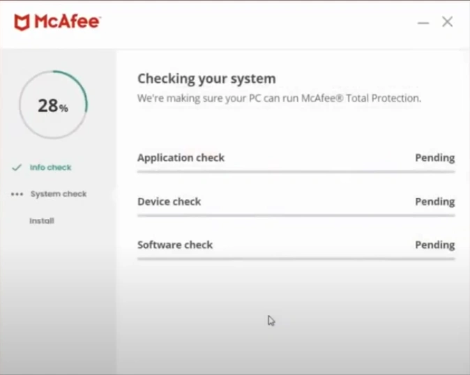 reinstall the software again