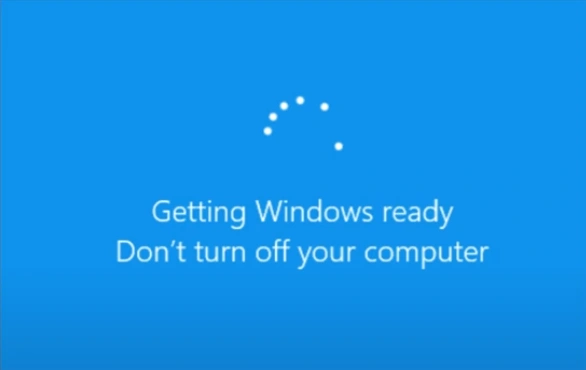 Once the update is complete