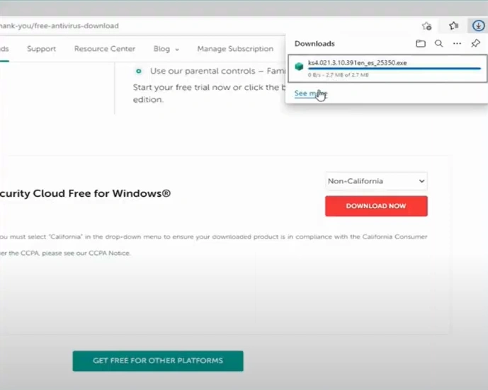Open the downloaded file