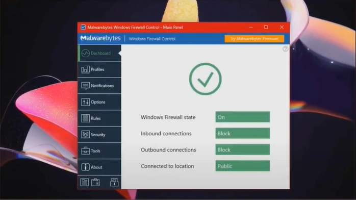 Open the Malwarebytes Windows