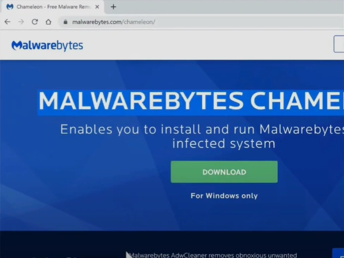 Visit the official Malwarebytes Chameleon