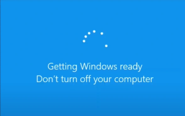 Once the update is complete