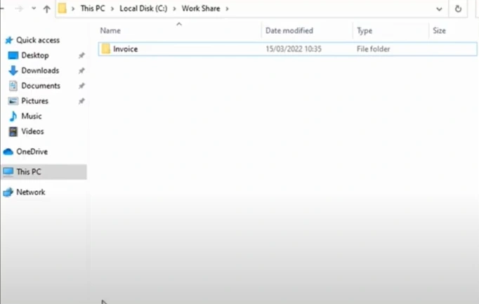 Create a Setup Information folder