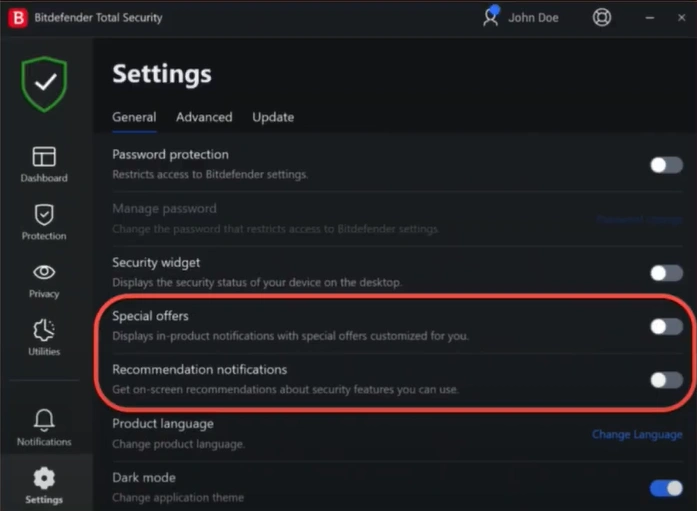 Special Offers and Recommend