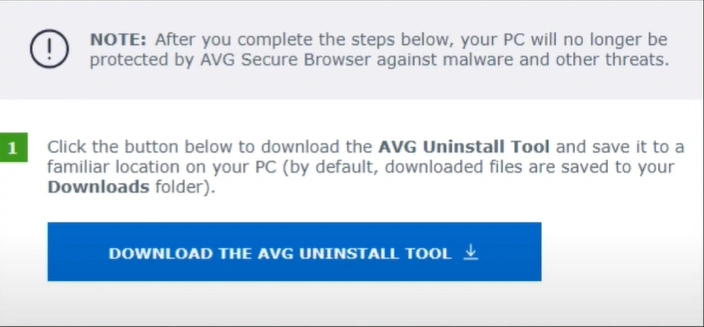 uninstallation process is unsuccessful
