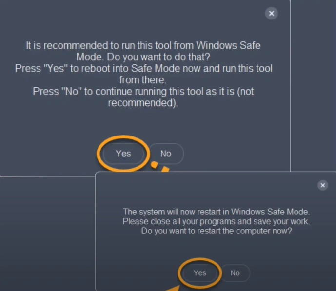 User Account Control prompt