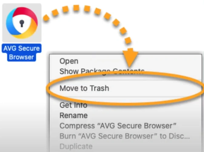 AVG Secure Browser icon