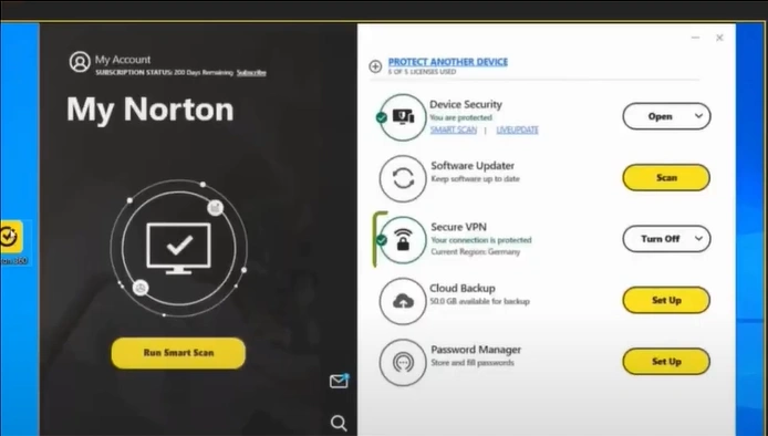 Go to the secure VPN 