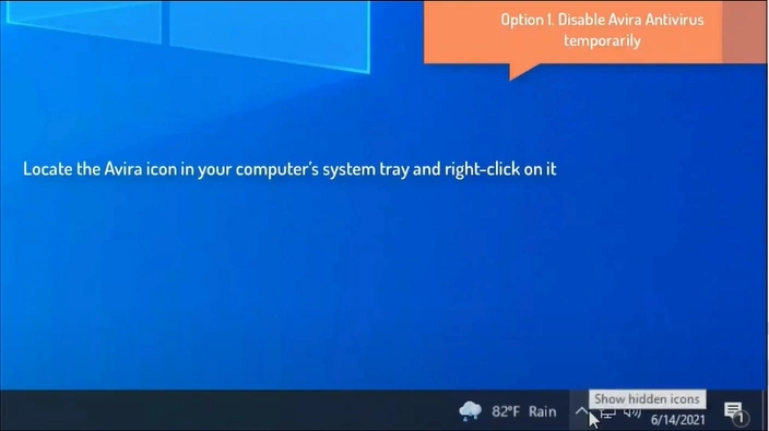 Click on the expand arrow