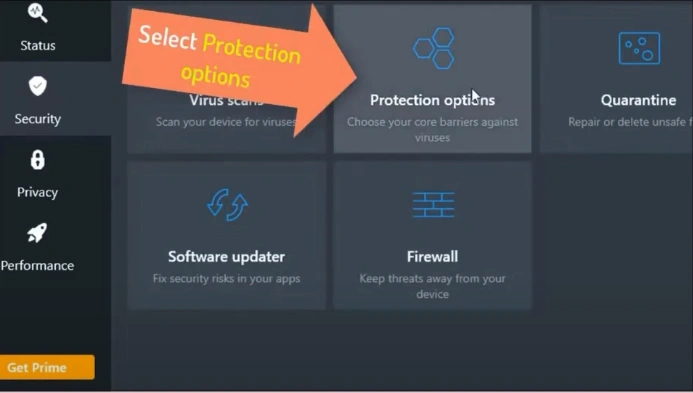 Open Protection Options